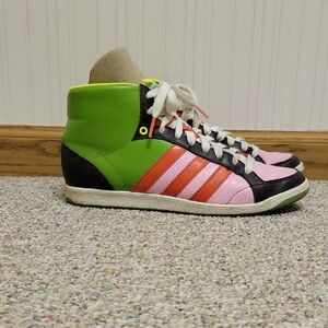 Adidas Adi Hoop Mid Multicolor  Sneakers Sz 7.5 (Men's) 9 (Women's)